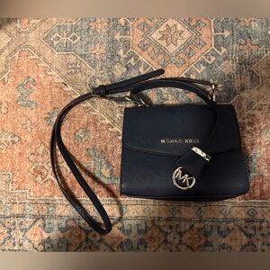 Michael Kors Navy Crossbody Bag